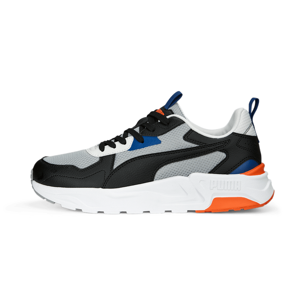 Gris/Azul marino/Naranja