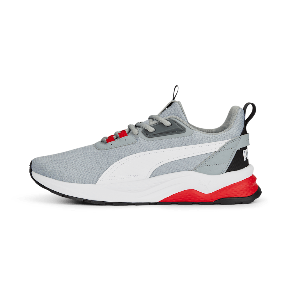Blanco/Gris/Rojo
