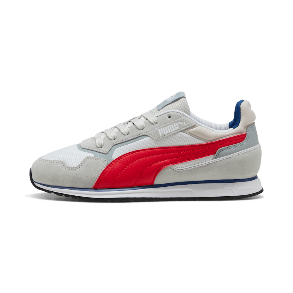 Blanco/Gris/Rojo