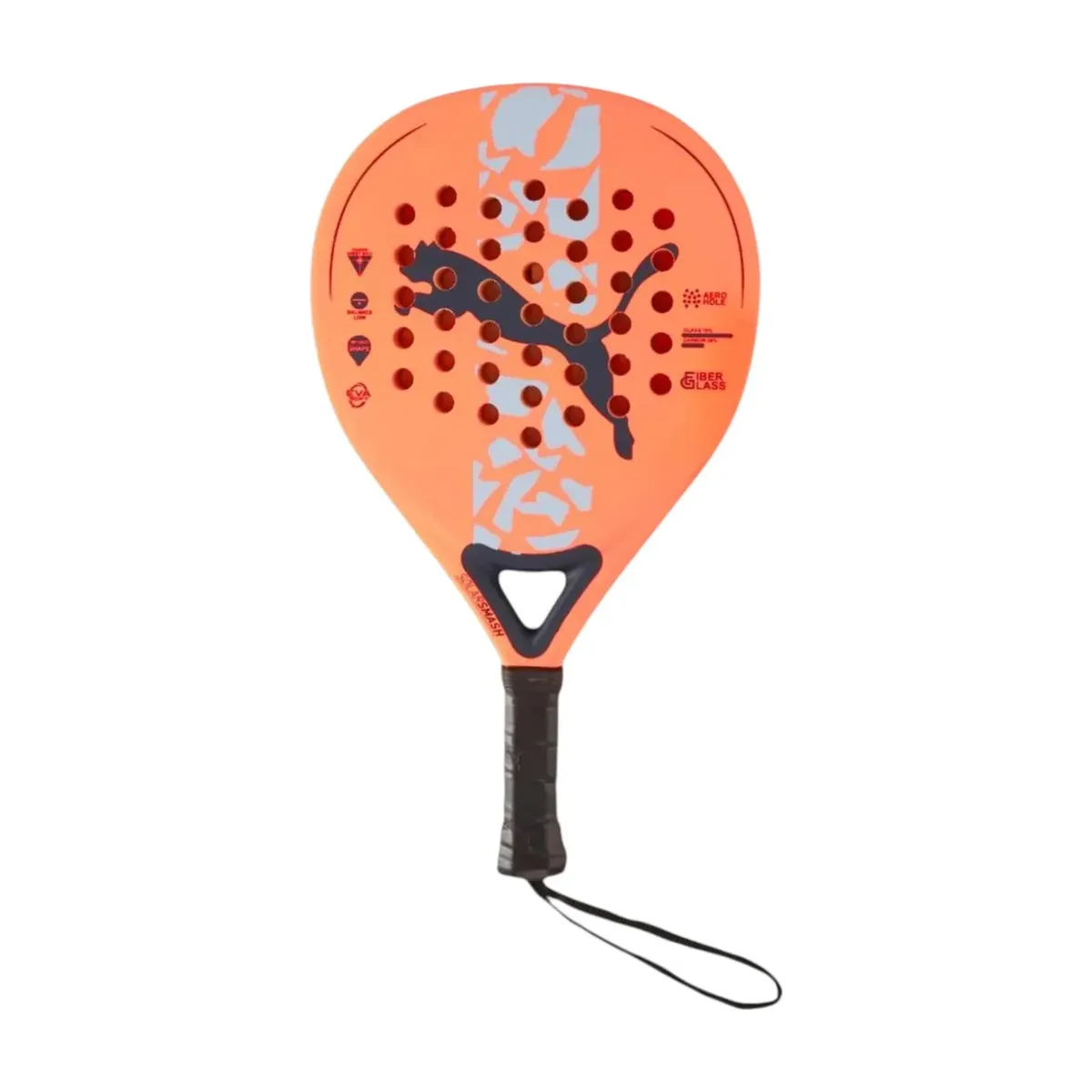 Raqueta de Pádel PUMA Lágrima Naranja