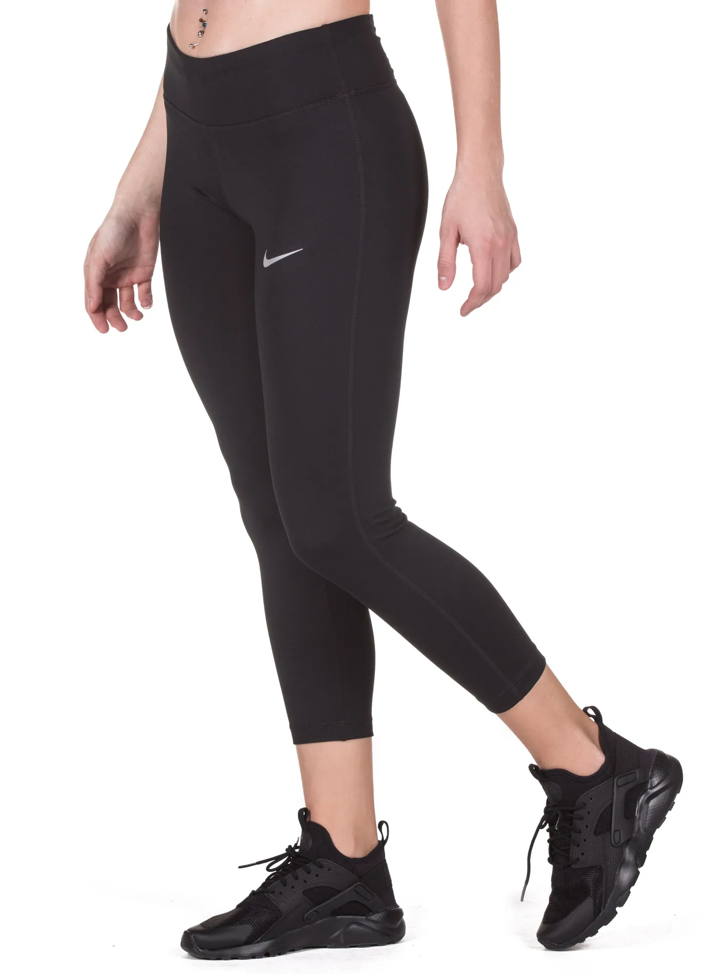 Nike Power Essential Mid-Rise Crops