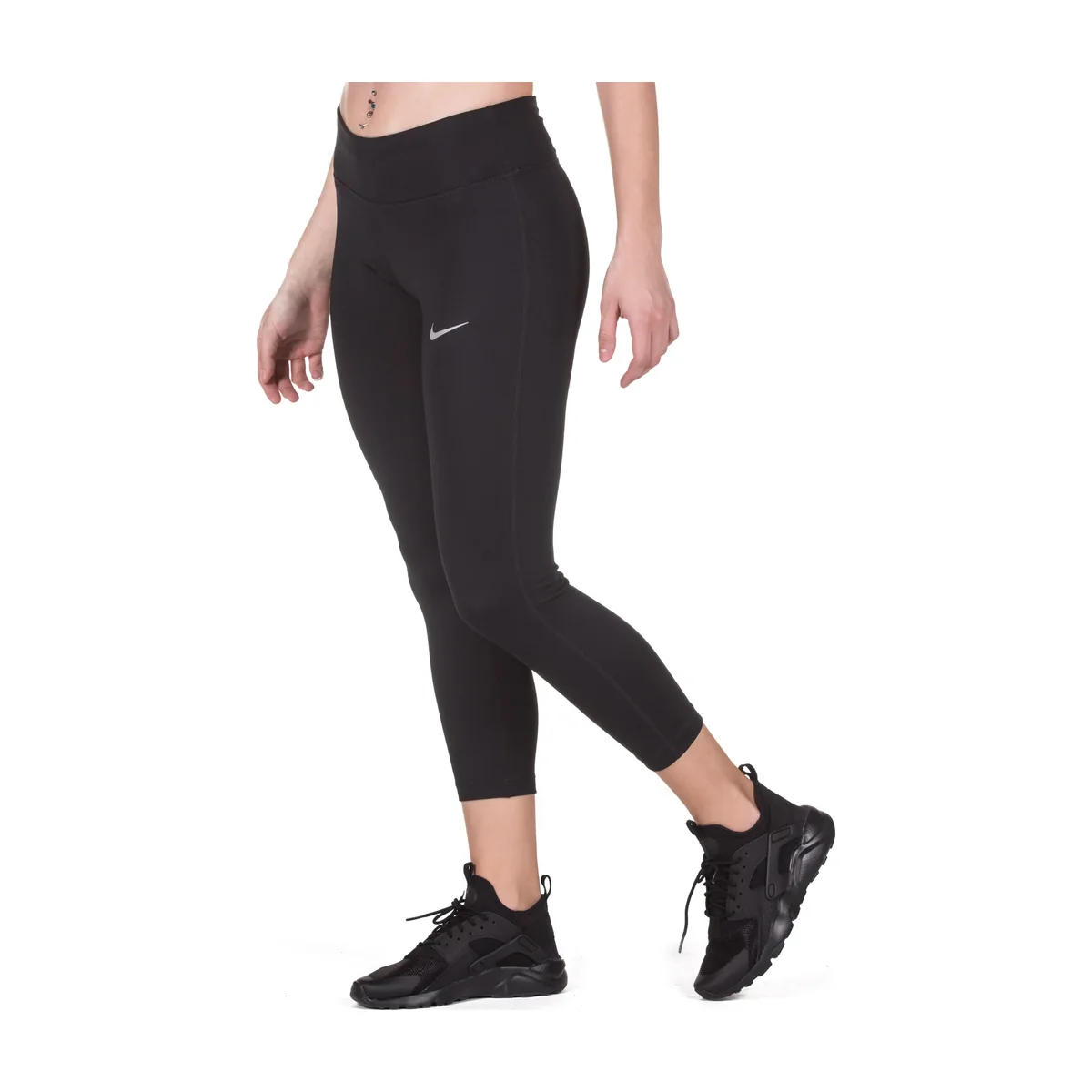 Nike Power Essential Mid-Rise Crops