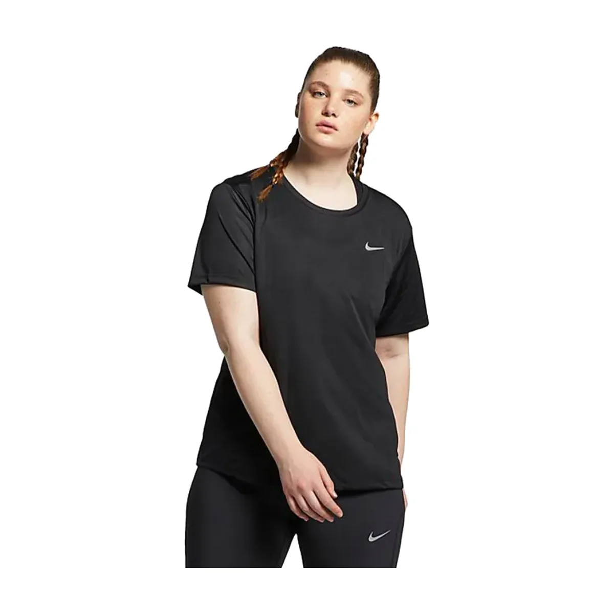 Nike Miler Short-Sleeve Running Top (Talla Grande)