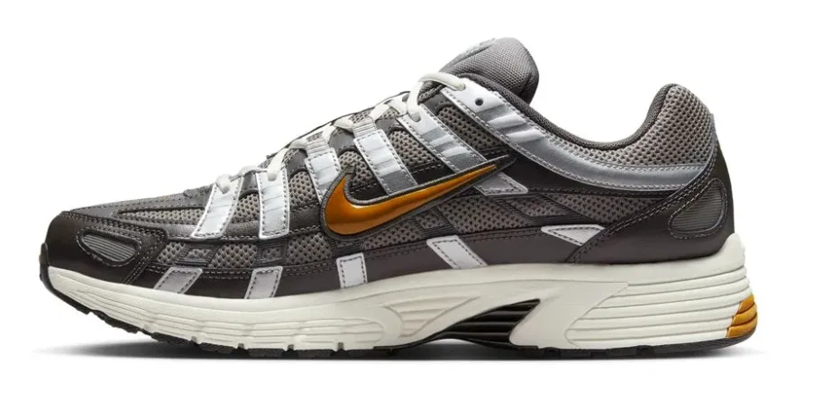 Nike P-6000 White Metallic Silver
