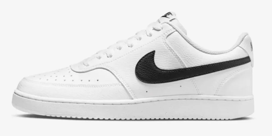 Nike Court Vision Low Next Nature White Black