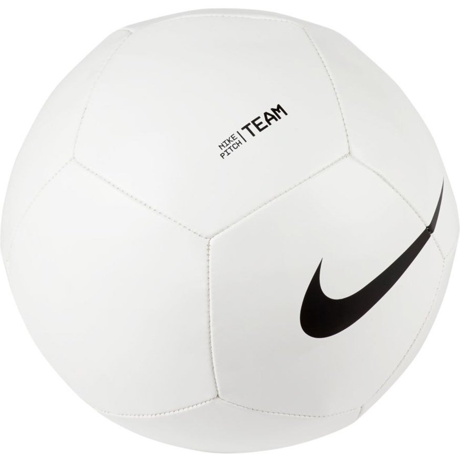 Nike Pitch Team Balon de Futbol White Black