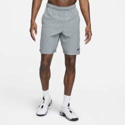 Nike Dri-FIT Flex Woven 9in Training Shorts Smoke Grey