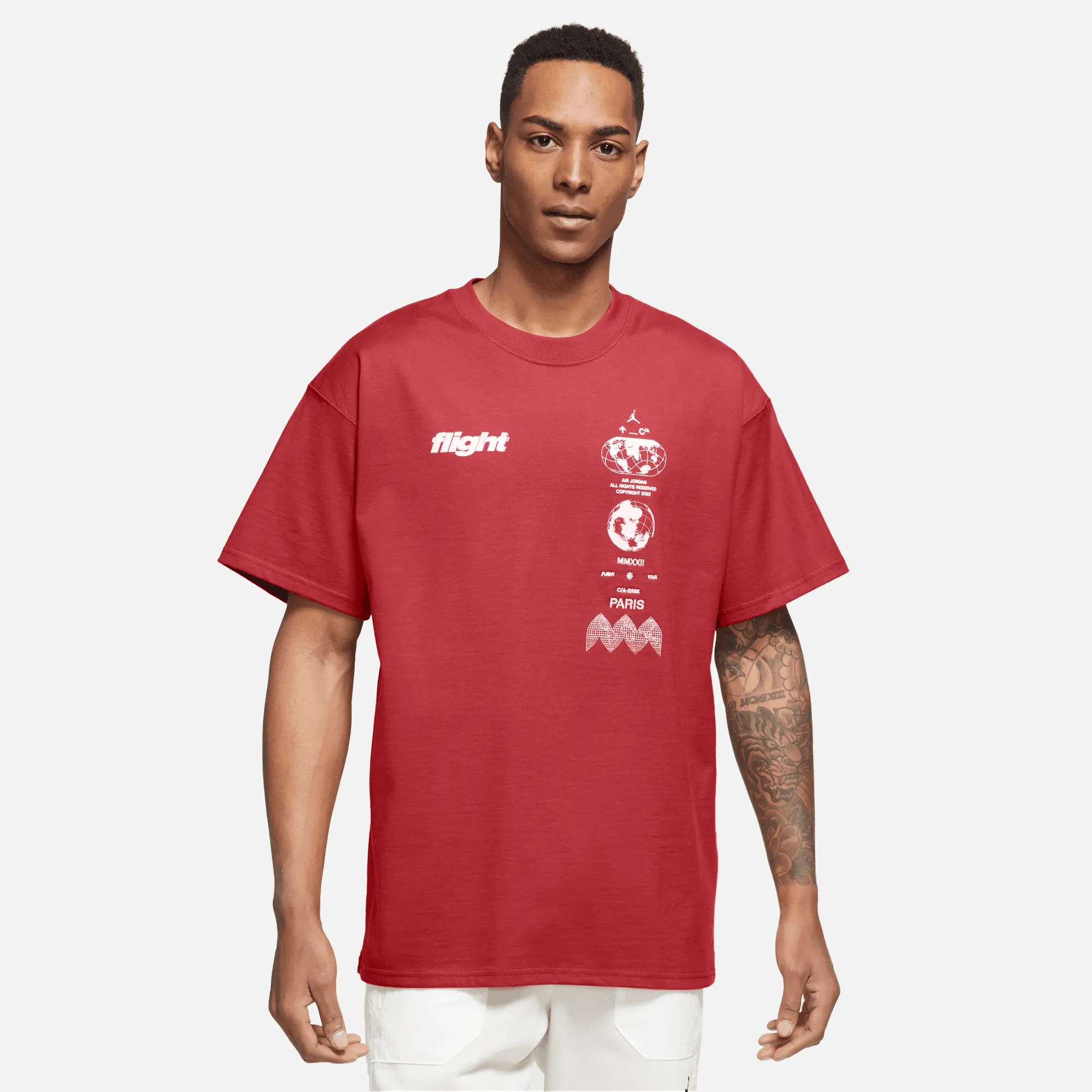 Nike Flight Heritage 85 Stacked Logo T-Shirt