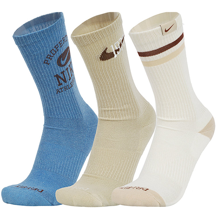 Nike Everyday Cushioned Crew Socks (3 pares)
