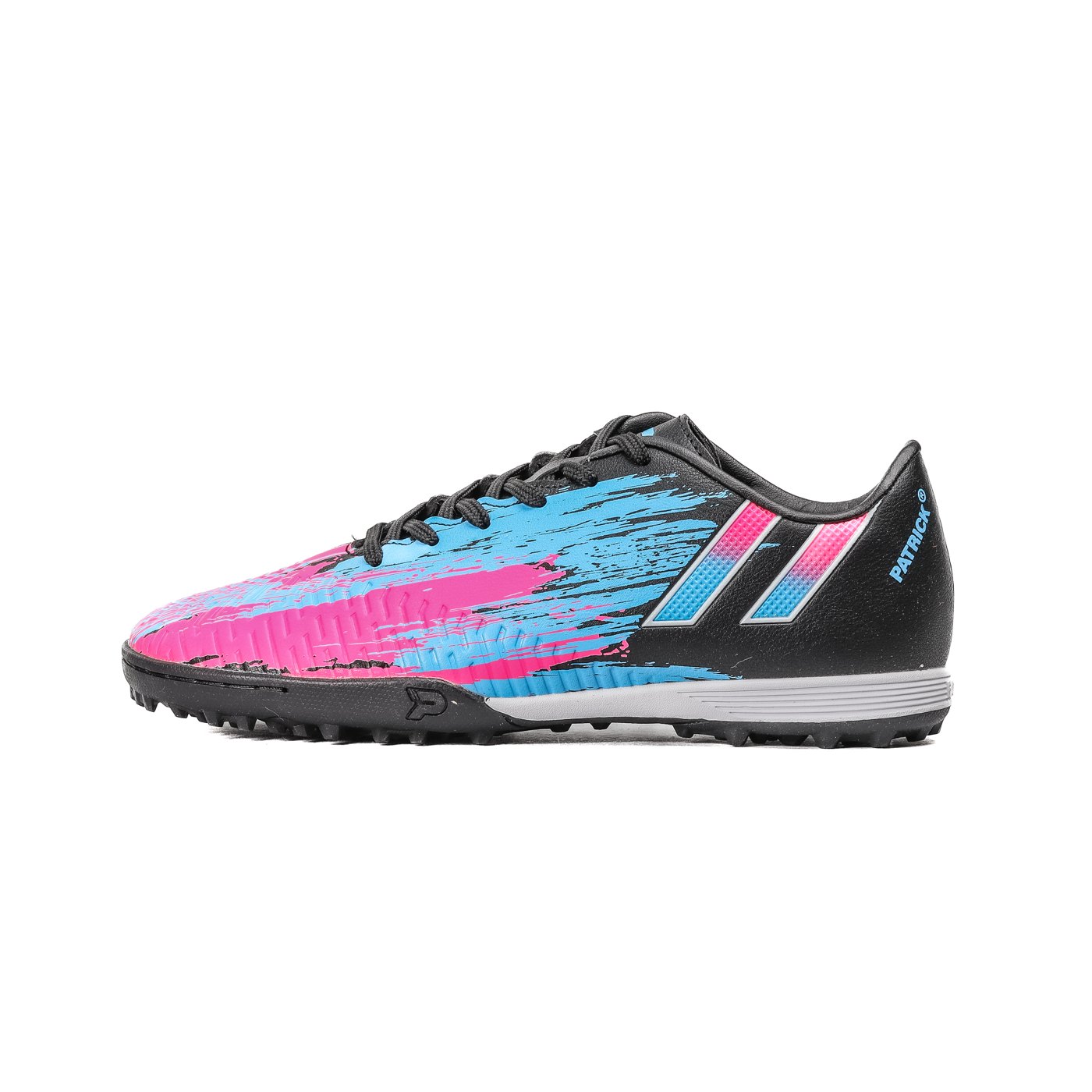 Negro/Azul/Fucsia