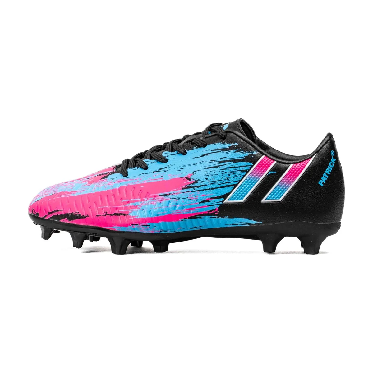Negro/Azul/Fucsia
