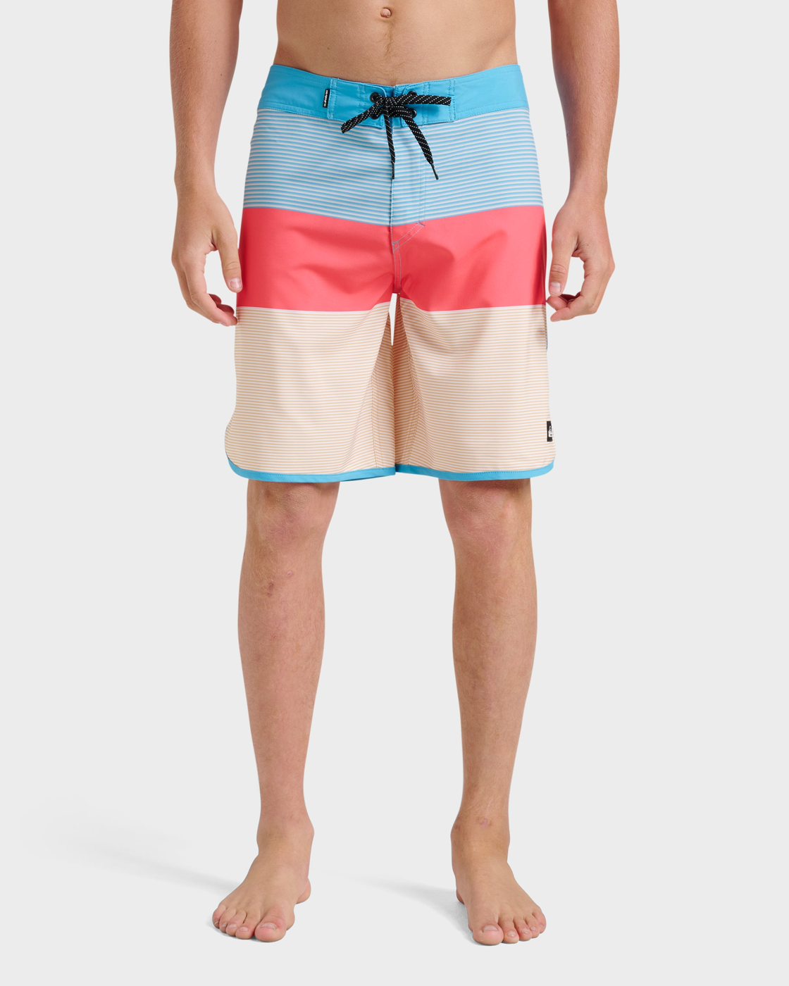 Azul cielo/Coral/Beige