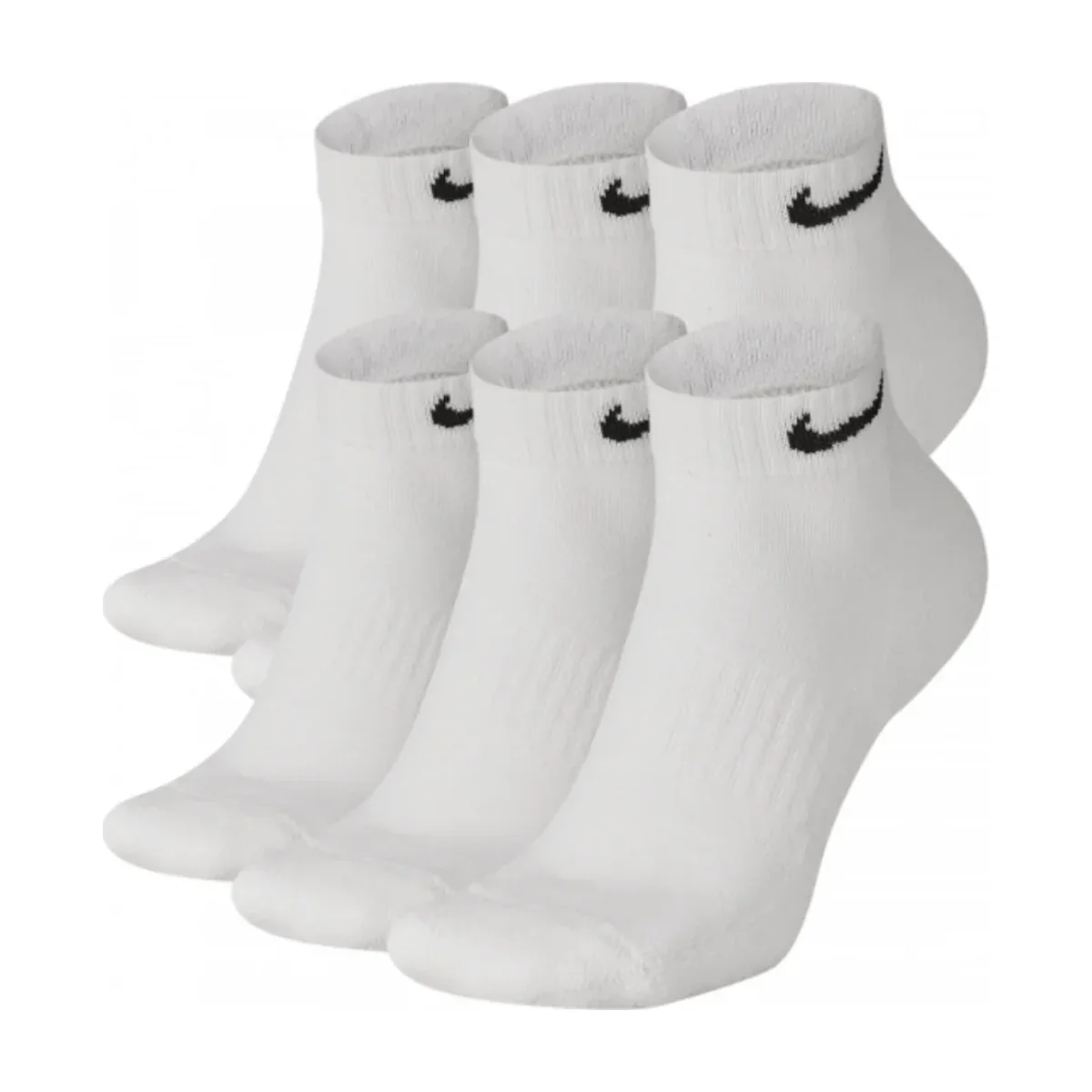 Nike Everyday Cushioned Training Low Socks (6 pares)