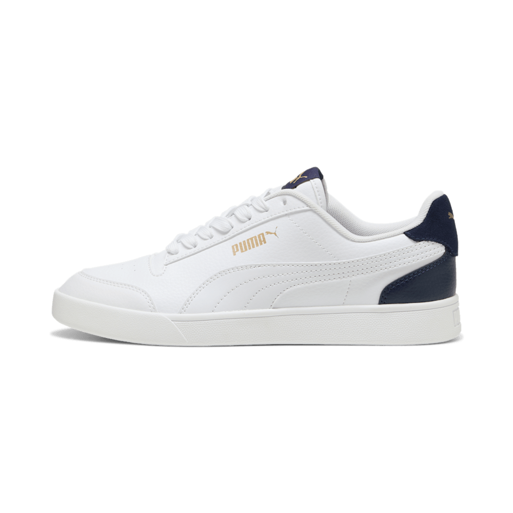 Blanco / Azul marino