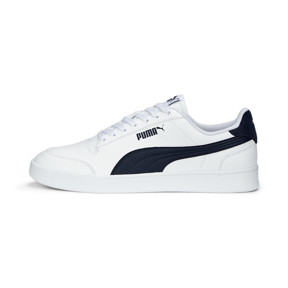 Blanco / Azul marino