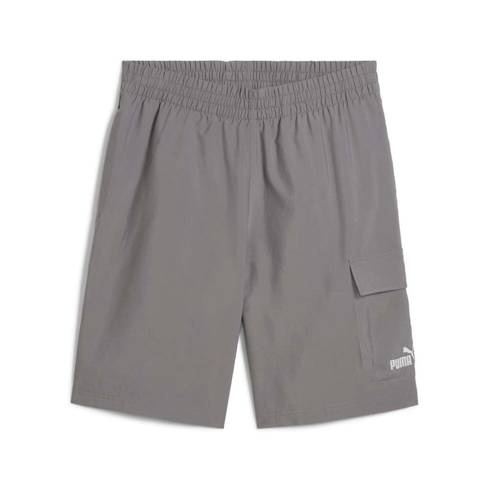 PUMA Essentials No. 1 Logo Woven Cargo Shorts 9"