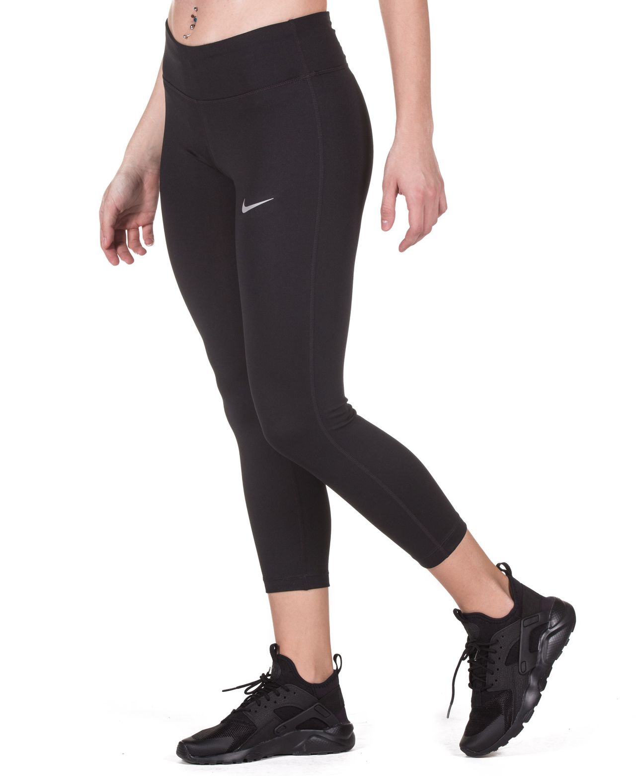 Nike Power Essential Mid-Rise Crops