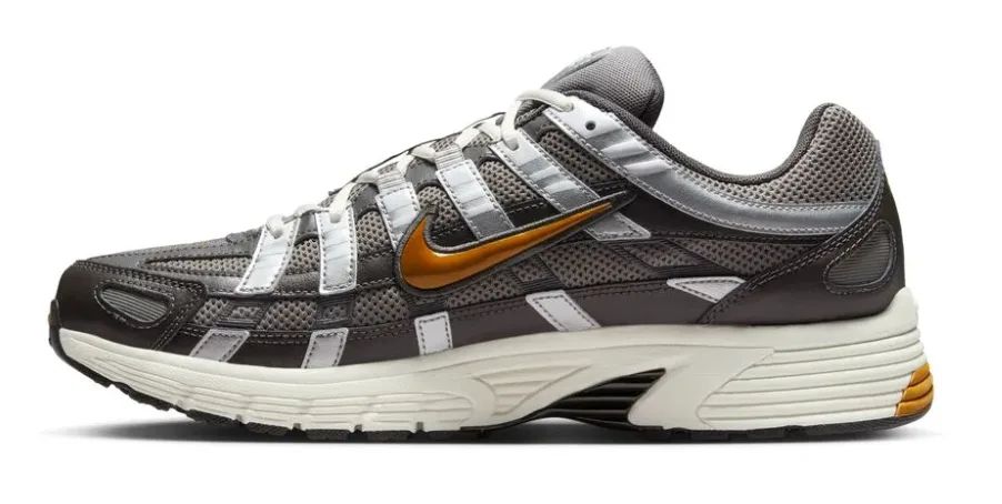 Nike P-6000 White Metallic Silver
