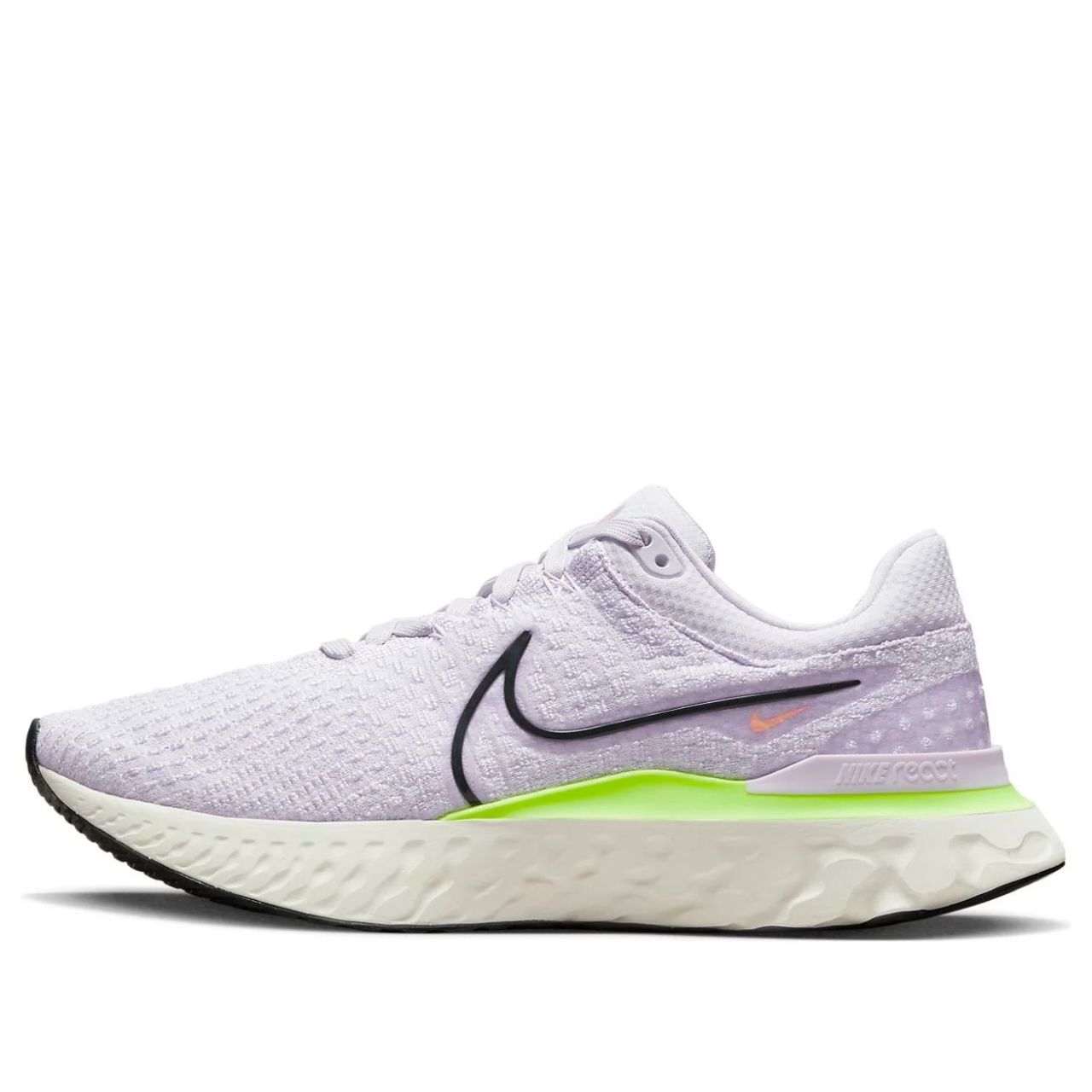 Nike React Infinity Run Flyknit 3 Barely Grape Ghost Green