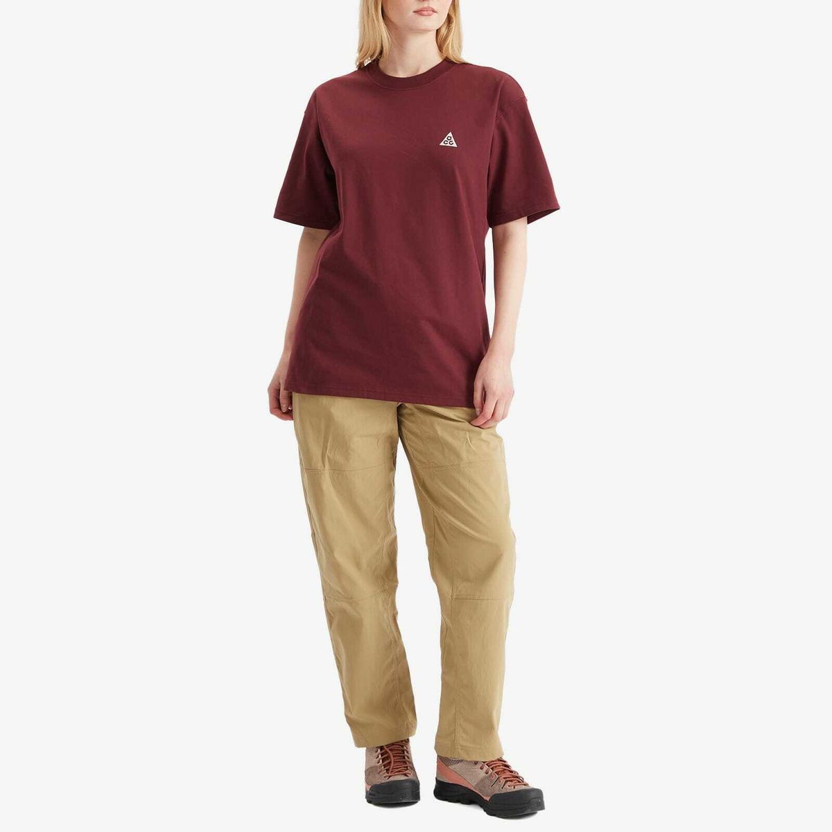 Nike ACG Camiseta Manga Corta Night Maroon