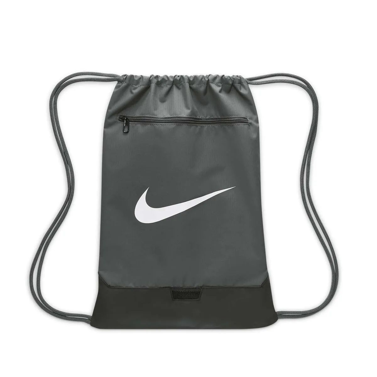 Nike Brasilia 9.5 Drawstring Gymsack Grey