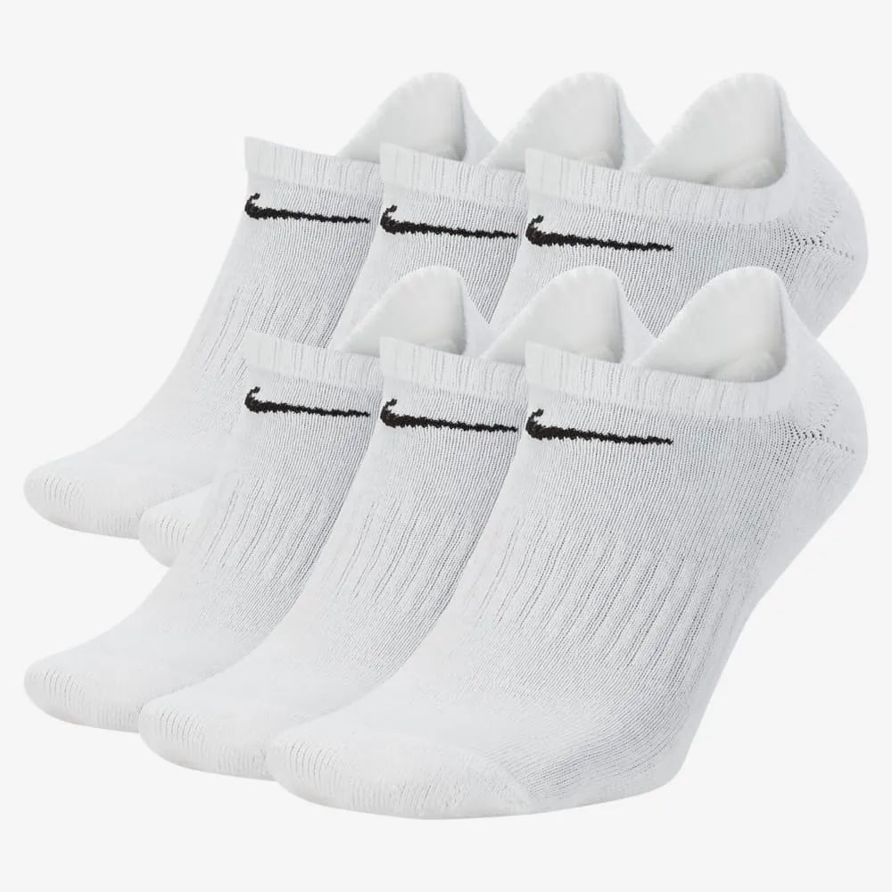 Nike Everyday Cushioned Training Low Socks (6 pares)